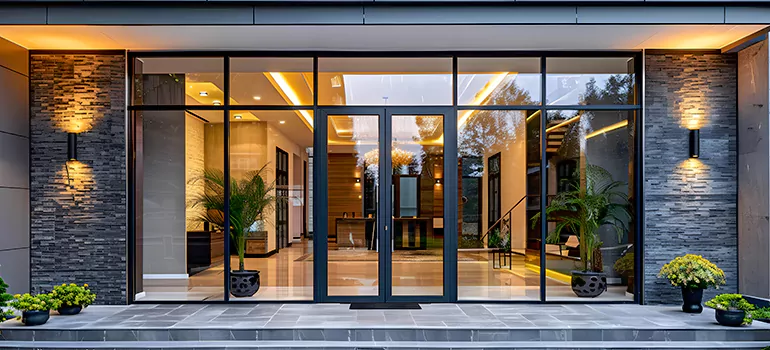 Aluminum Storefront Door Repair in Saint-etienne-des-Gres, QC