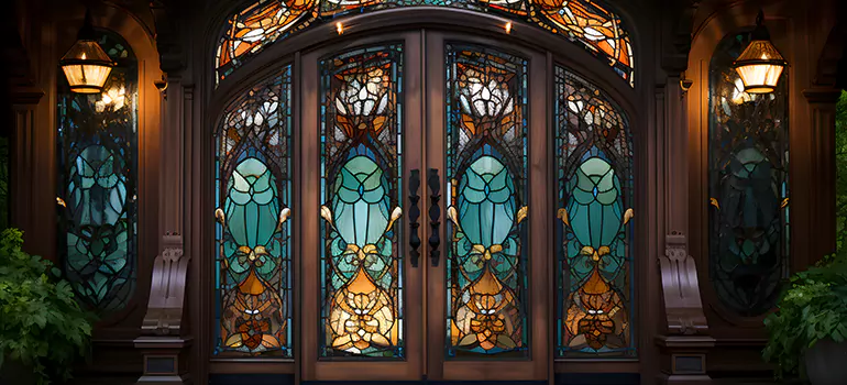Wrought Iron Storm Door in Notre-Dame-du-Mont-Carmel, QC