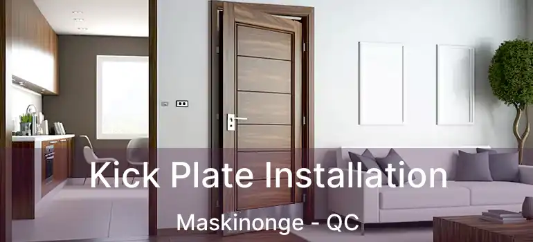  Kick Plate Installation Maskinonge - QC