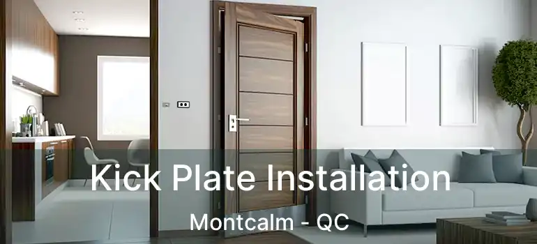  Kick Plate Installation Montcalm - QC