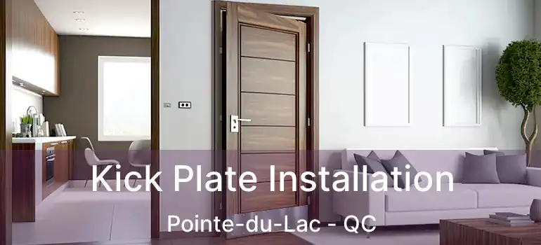  Kick Plate Installation Pointe-du-Lac - QC