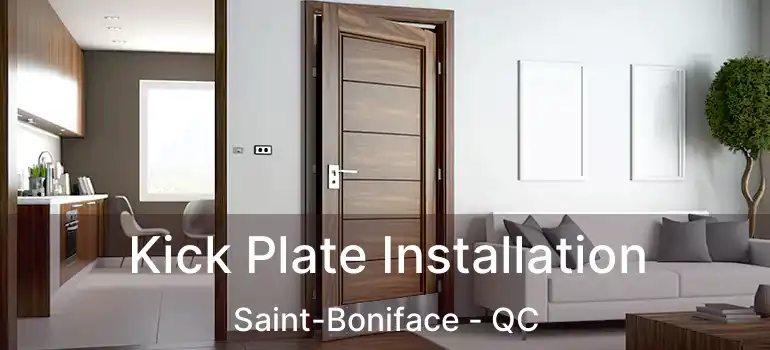  Kick Plate Installation Saint-Boniface - QC