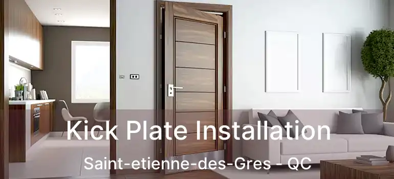  Kick Plate Installation Saint-etienne-des-Gres - QC