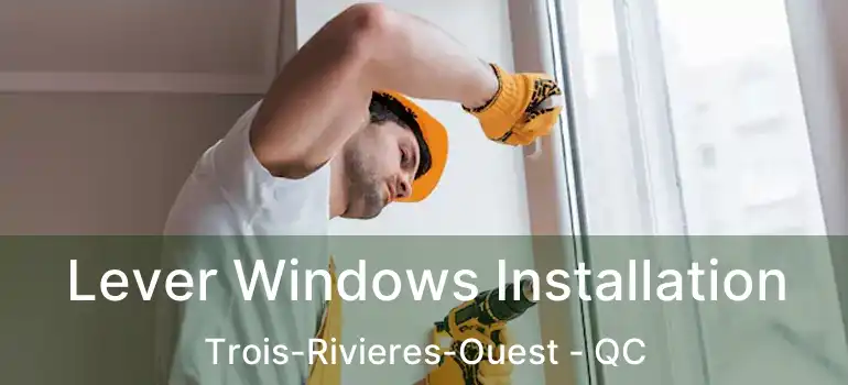  Lever Windows Installation Trois-Rivieres-Ouest - QC