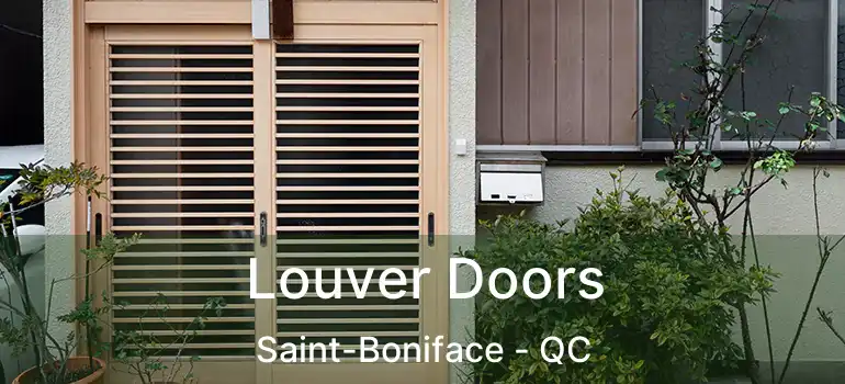  Louver Doors Saint-Boniface - QC