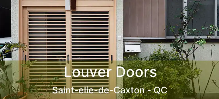  Louver Doors Saint-elie-de-Caxton - QC