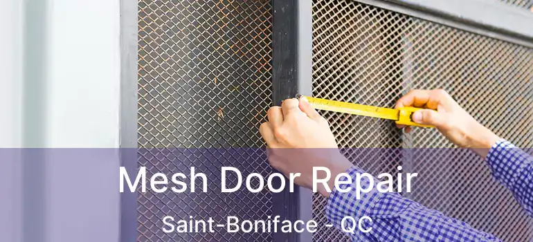  Mesh Door Repair Saint-Boniface - QC