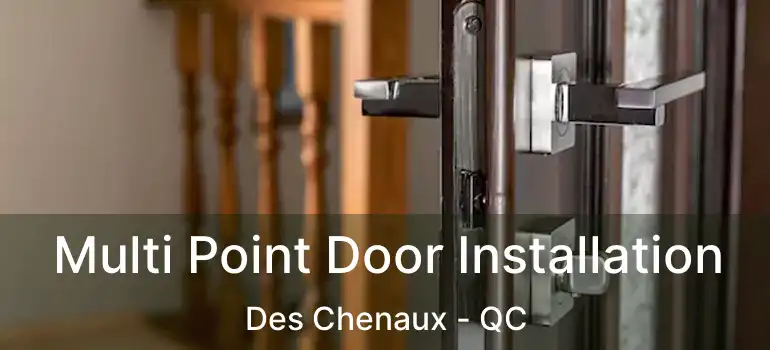 Multi Point Door Installation Des Chenaux - QC