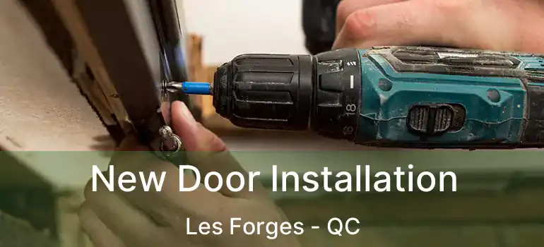  New Door Installation Les Forges - QC