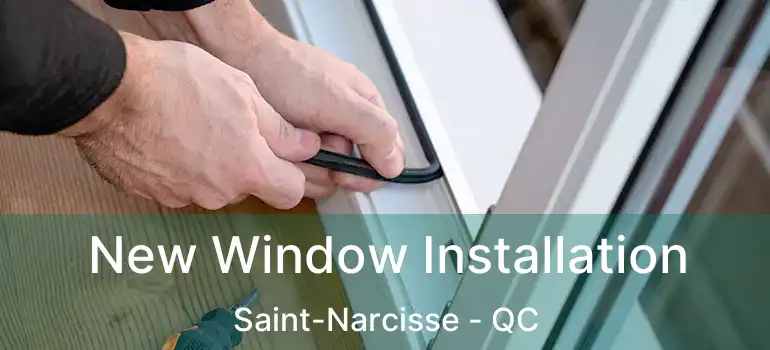  New Window Installation Saint-Narcisse - QC