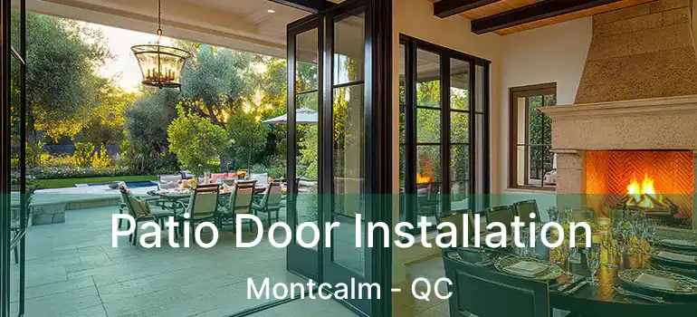 Patio Door Installation Montcalm - QC