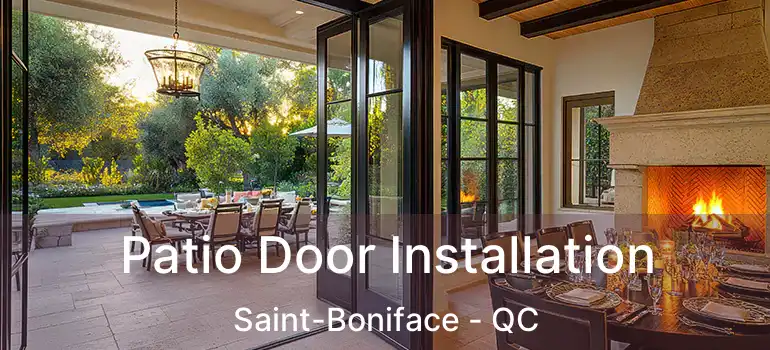  Patio Door Installation Saint-Boniface - QC