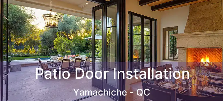  Patio Door Installation Yamachiche - QC