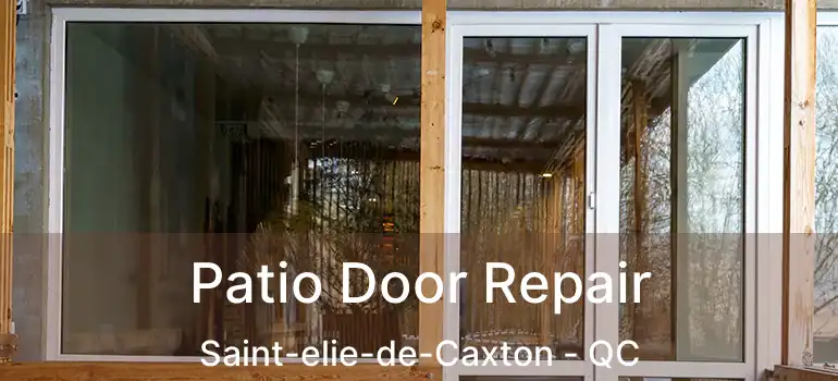  Patio Door Repair Saint-elie-de-Caxton - QC