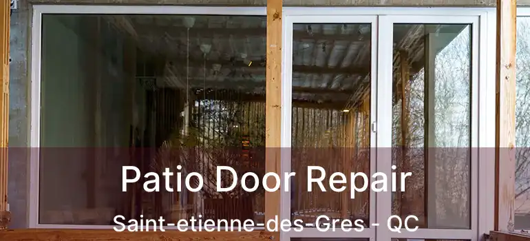  Patio Door Repair Saint-etienne-des-Gres - QC