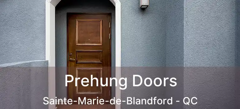  Prehung Doors Sainte-Marie-de-Blandford - QC