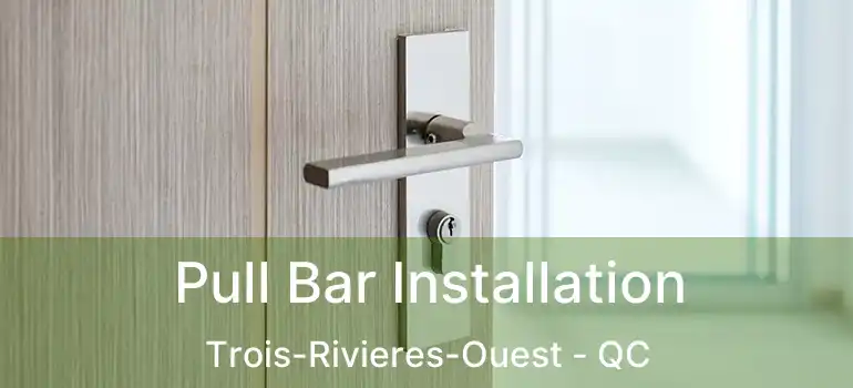 Pull Bar Installation Trois-Rivieres-Ouest - QC