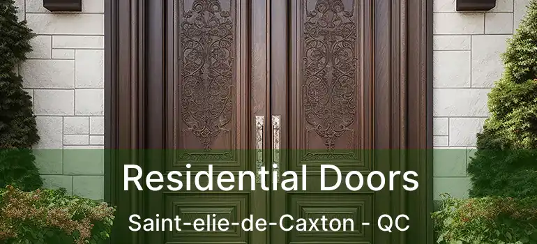  Residential Doors Saint-elie-de-Caxton - QC