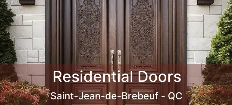  Residential Doors Saint-Jean-de-Brebeuf - QC