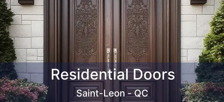  Residential Doors Saint-Leon - QC