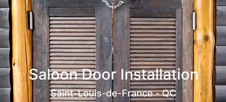  Saloon Door Installation Saint-Louis-de-France - QC