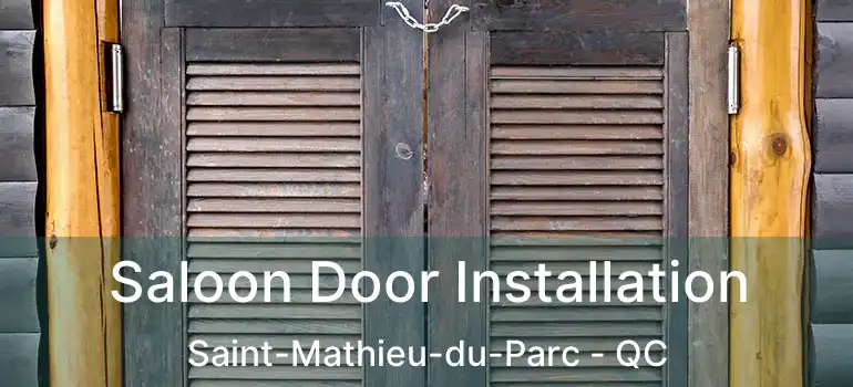  Saloon Door Installation Saint-Mathieu-du-Parc - QC