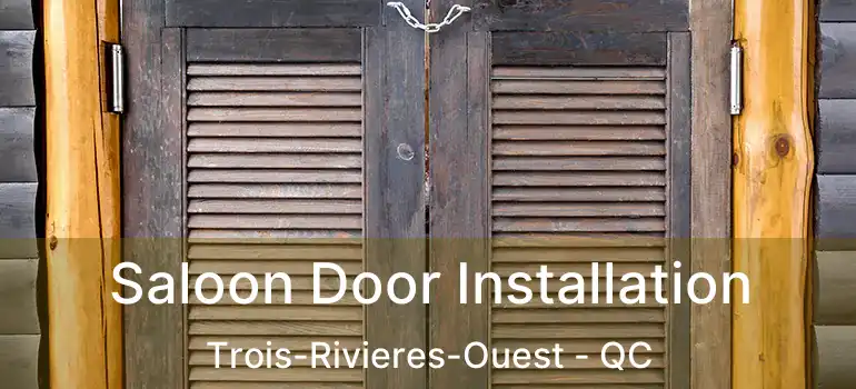  Saloon Door Installation Trois-Rivieres-Ouest - QC