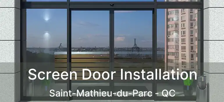  Screen Door Installation Saint-Mathieu-du-Parc - QC