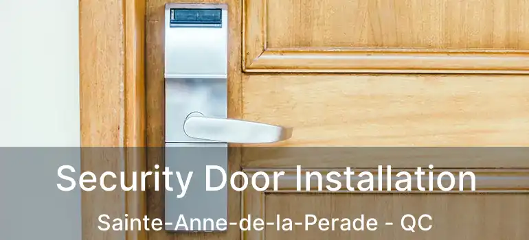  Security Door Installation Sainte-Anne-de-la-Perade - QC