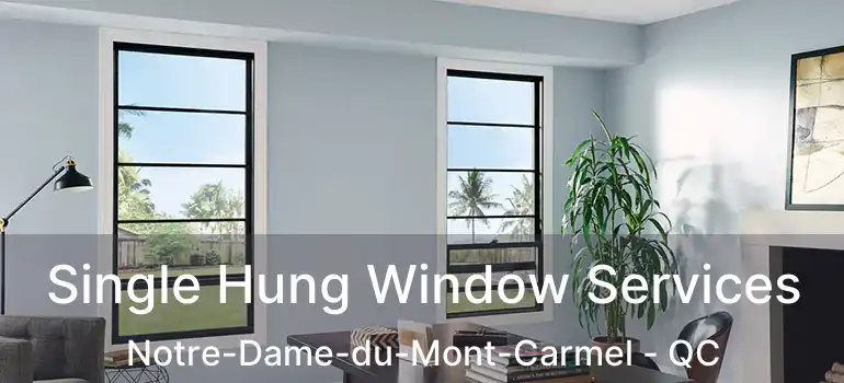  Single Hung Window Services Notre-Dame-du-Mont-Carmel - QC