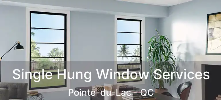  Single Hung Window Services Pointe-du-Lac - QC