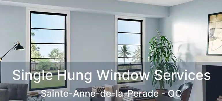  Single Hung Window Services Sainte-Anne-de-la-Perade - QC
