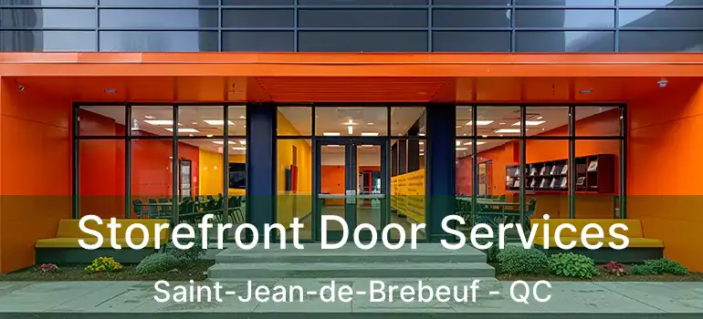  Storefront Door Services Saint-Jean-de-Brebeuf - QC