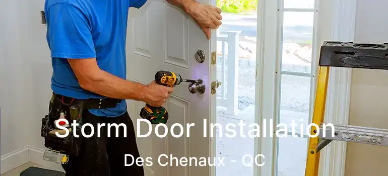  Storm Door Installation Des Chenaux - QC