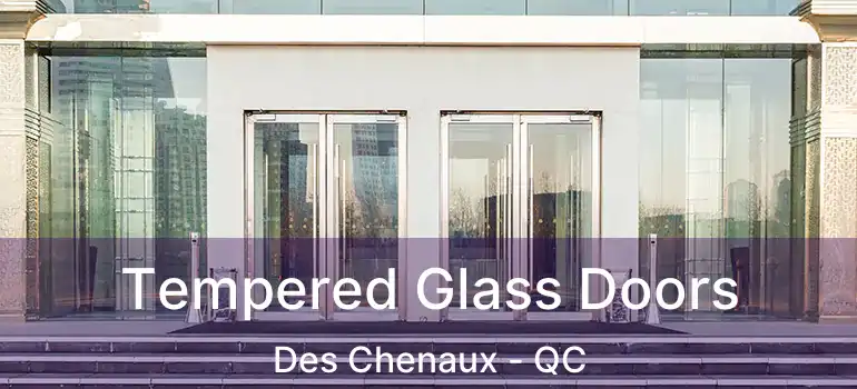  Tempered Glass Doors Des Chenaux - QC