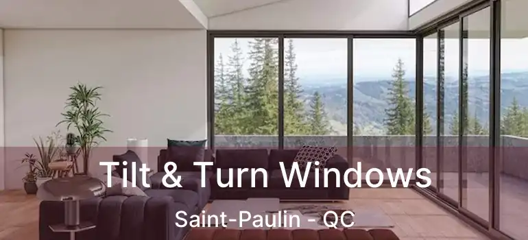  Tilt & Turn Windows Saint-Paulin - QC