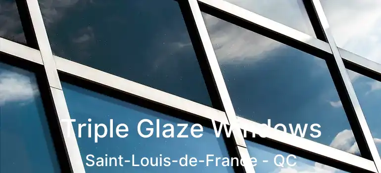  Triple Glaze Windows Saint-Louis-de-France - QC