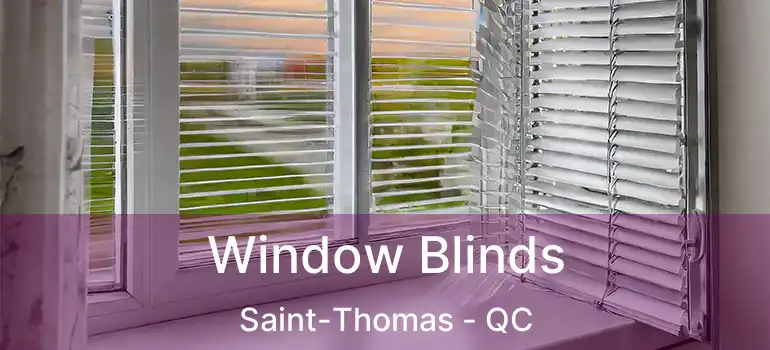  Window Blinds Saint-Thomas - QC