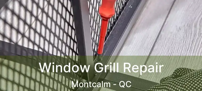  Window Grill Repair Montcalm - QC
