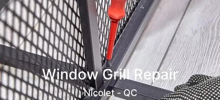  Window Grill Repair Nicolet - QC