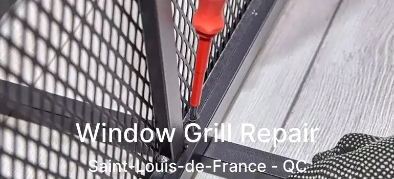  Window Grill Repair Saint-Louis-de-France - QC