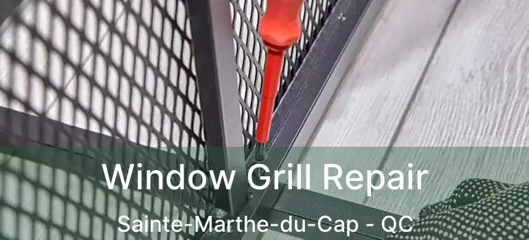  Window Grill Repair Sainte-Marthe-du-Cap - QC