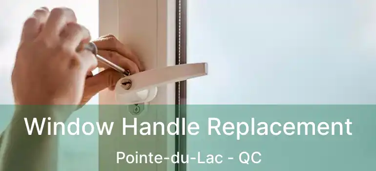  Window Handle Replacement Pointe-du-Lac - QC