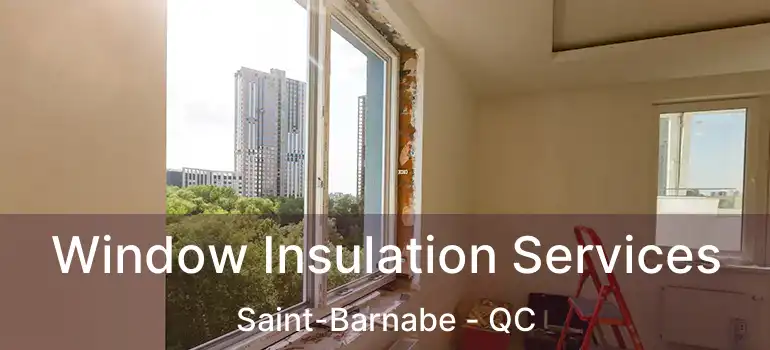  Window Insulation Services Saint-Barnabe - QC