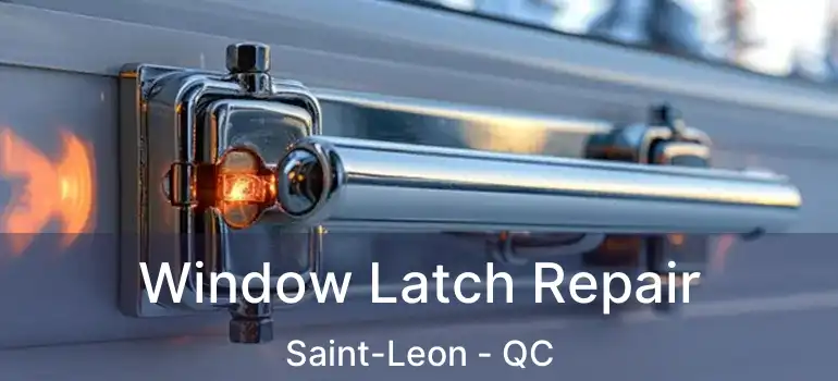  Window Latch Repair Saint-Leon - QC