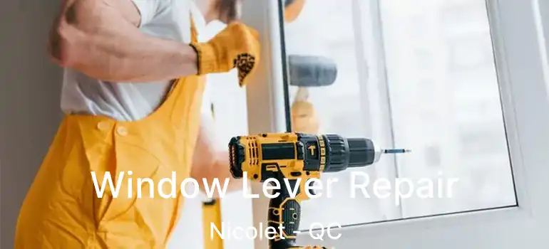  Window Lever Repair Nicolet - QC