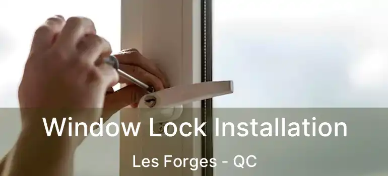 Window Lock Installation Les Forges - QC