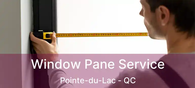  Window Pane Service Pointe-du-Lac - QC
