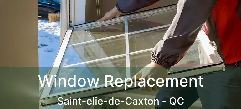  Window Replacement Saint-elie-de-Caxton - QC