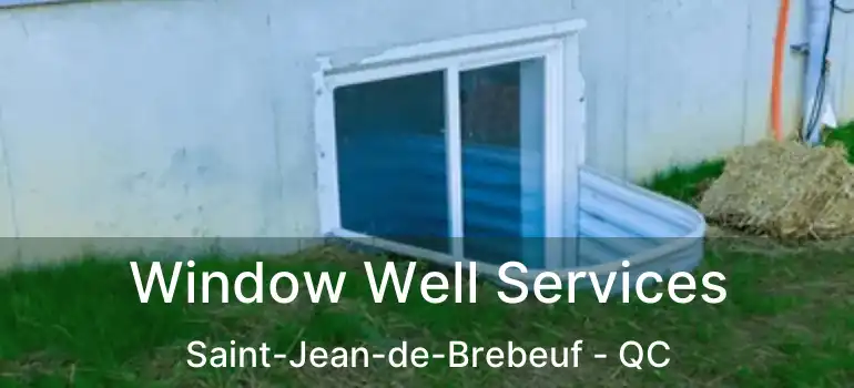  Window Well Services Saint-Jean-de-Brebeuf - QC